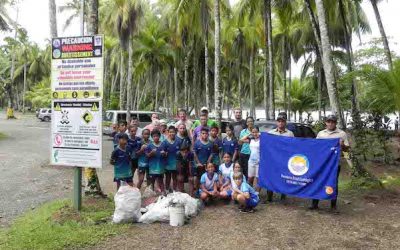 World Ocean Day was celebrated with beach cleanup and Bandera Azul hoisting